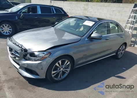 2016 Mercedes-Benz C 300 from USA, damaged, VIN 55SWF4JB3GU152946